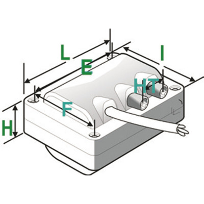 Ignition transformer e 830 p - COFI : TRS 830P