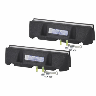 Paire de supports RUBBER 450mm