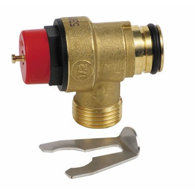 Pressure relief valve 3 bars - DIFF for Vaillant : 178985