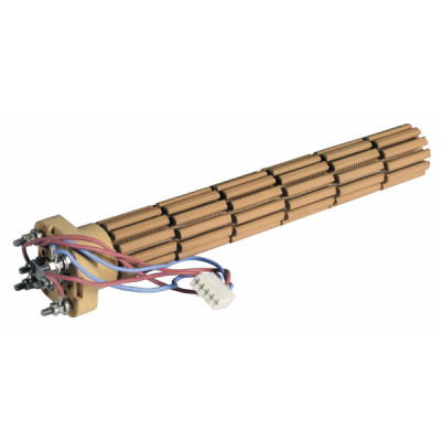 Résistance stéatite tête carrée câblée 1800W, 330mm, TC - DIFF