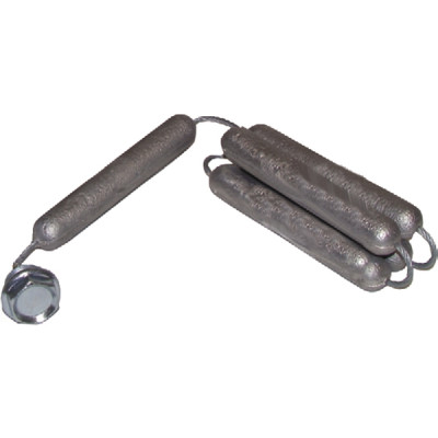 Anode 3/4" - Ø21 x L130 mm ( x 5) standard "S"