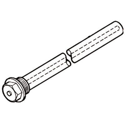 Anode 3/4""- ø 22mm length 300