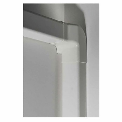 Angle vertical gauche 60X45 blanc pur 9010 (X 6)