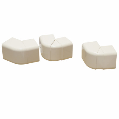 Angle extérieur réglable 60x80 blanc crème 9001 (X 6)