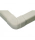 Angle extérieur réglable 60x80 blanc crème 9001 (X 6) - DIFF