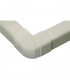 Angle extérieur réglable 60x80 blanc pur 9010 (X 6)