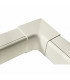 Angle intérieur goulotte condensat 25x25 blanc (X 20) - DIFF