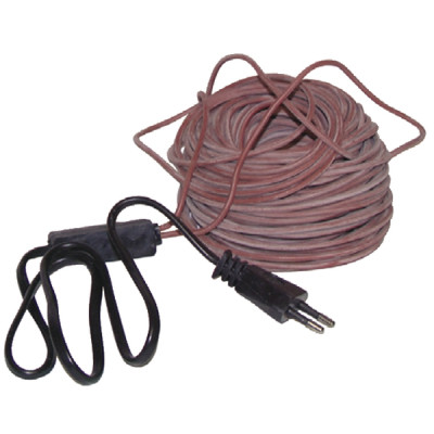 Heating flex for pipe flex 24m 220v with plug - DIFF