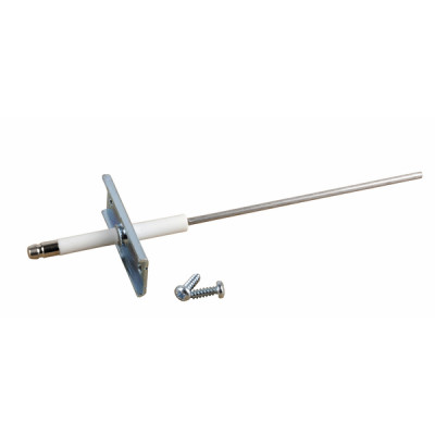 Flame sensing probe assembly +fixation - DE DIETRICH CHAPPEE : 83368794