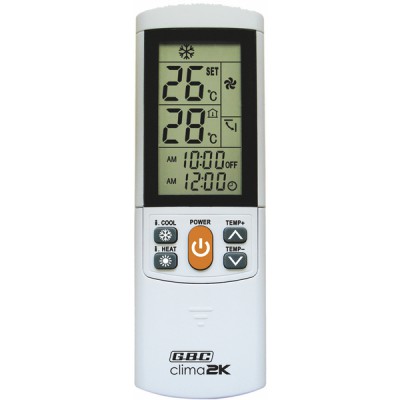Universal remote control for split-type air conditioner - DIFF