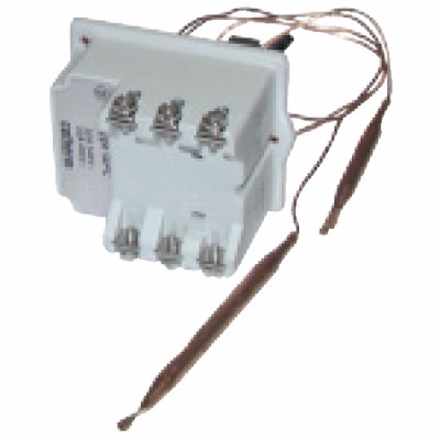 Thermostat de chauffe-eau industriel 2 sondes, L450mm, S 90°C tripolaire GPC - COTHERM : KGPC900507