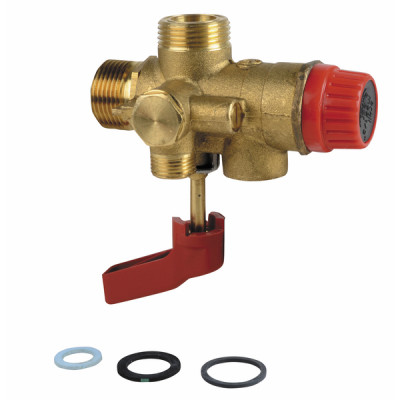 Heating system start fitting with flapper - ELM LEBLANC : 87167614300