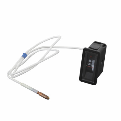 Vertical rectangular thermometer 0 to 120°C - GEMINOX : 87168037930