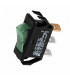 Interruptor unipolar negro/ luminoso verde - GEMINOX : 87168121620