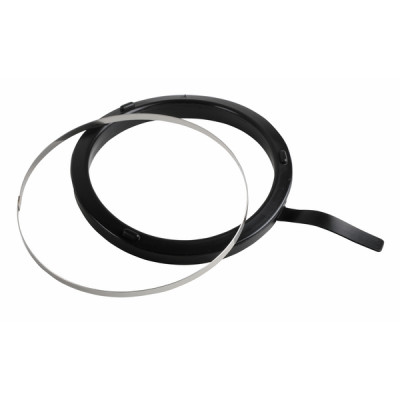Thermomètre rond de fumée 50 à 500°C - DIFF