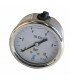 Manomètre inox, glycérine Ø 63mm, 0/10bar