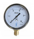 Manomètre inox, glycérine Ø100mm, 0/10ba- DIFF - 901406