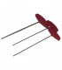 Keys set hexagon socket screw key with handle - DIFF