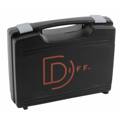 Maleta negra con 2 espumas 363x307x121