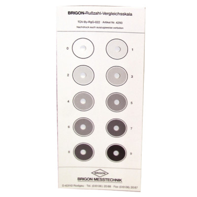 Échelle comparaison pour opacimètre - DIFF