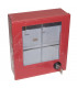 Key box cabinet and safety valve