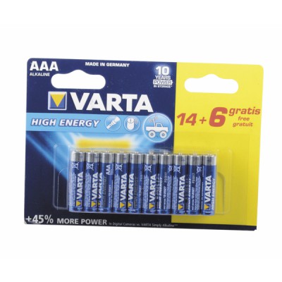 Batterien VARTA LR03 (X 20) - DIFF