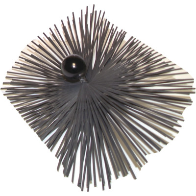 Steel square roller brush with ball 230mm x 340mm