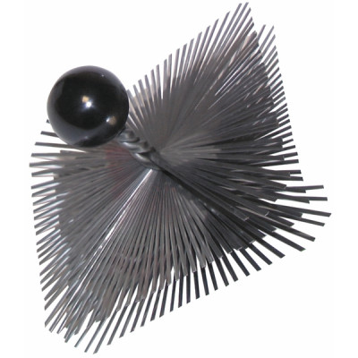 Steel square roller brush ball 325mm x 325mm