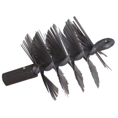 Rectangular chimney brush 85mm x 35mm
