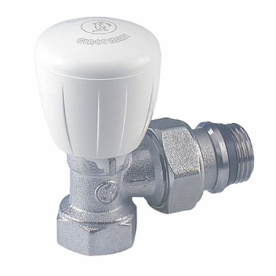 Angle valve faucet R421TG 3/8" - GIACOMINI : R421X132