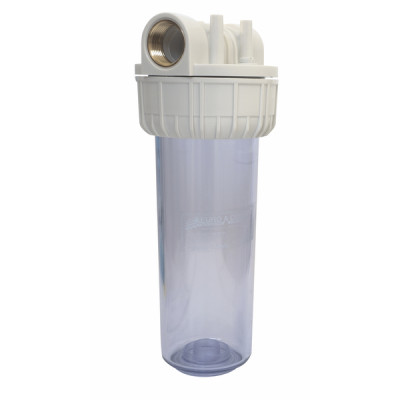 Plastic container for filtering cartridge - DIFF