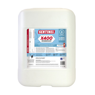 Extractor de lodos x400  - recipiente 20 litros - SENTINEL : X400L-20L-EXP