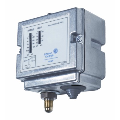 Pressure switch, low pressure STY5 1/4 SAE SPDT contact - JOHNSON CONTROLS : P77AAA-9300