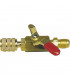 Red valve M1/4" x F1/4"- GALAXAIR - SA-14M14F-R