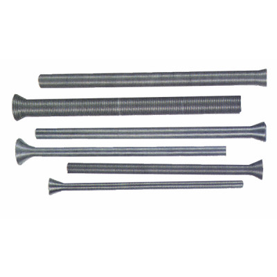 Set of 6 flexible springs 1/4" to 3/4"- GALAXAIR - BS-66