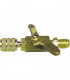 Yellow valve M1/4" x F1/4"- GALAXAIR - SA-14M14F-Y