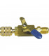 Blue valve M1/4" x F1/4"- GALAXAIR - SA-14M14F-B
