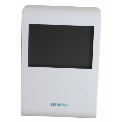 Raumthermostat mit Auto-Zeitschaltprogramm und LCD, AC 230 V - SIEMENS: RDE100