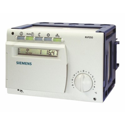 Heating controller for 1 heating circuit and d.h.w. - SIEMENS : RVP350