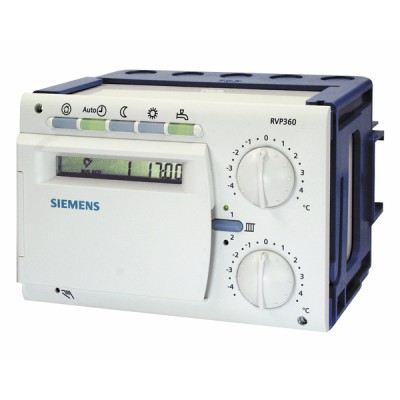Heating controller for 2 heating circuits and d.h.w. - SIEMENS : RVP360