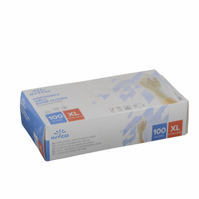 Gant vinyle jetable XL T9/10 (X 100)