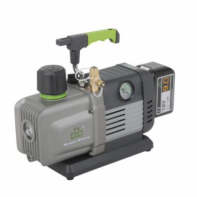 Pompe à vide 2 étages R32 127l/min batte- SUPER STARS - ST-4BMC