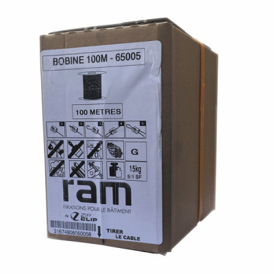Bobine de câble 100m - RAM : 0