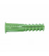 Lot de chevilles multi-matériaux RC6 avec collerette verte (X 250) - RAM : 9146