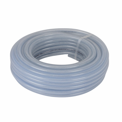 Tube transparent armé Ø intérieur 6mm (rouleau 25m)
