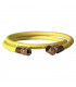 Flexible jaune L1500mm FF1/4" SAE- DIFF - 906026