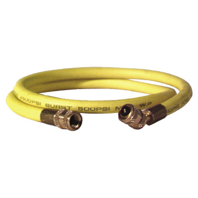 Flexible jaune L1500mm FF1/4" SAE- DIFF - 906026