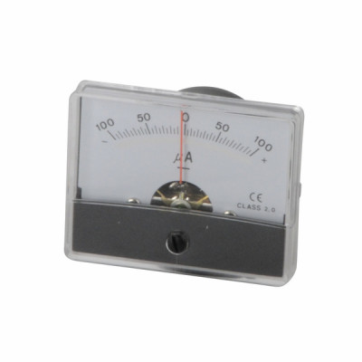 Micro amperímetro empotrado -100 a 100µA - DIFF