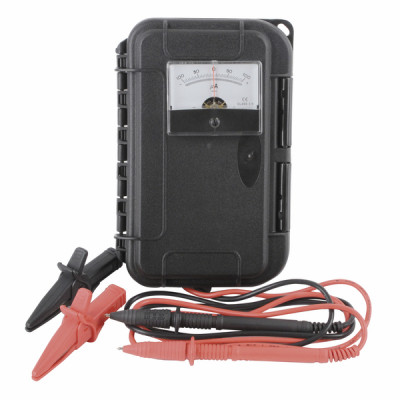 Microammeter map portable from -100 to100µa