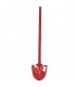 Pelle manche droit rouge 1.3m